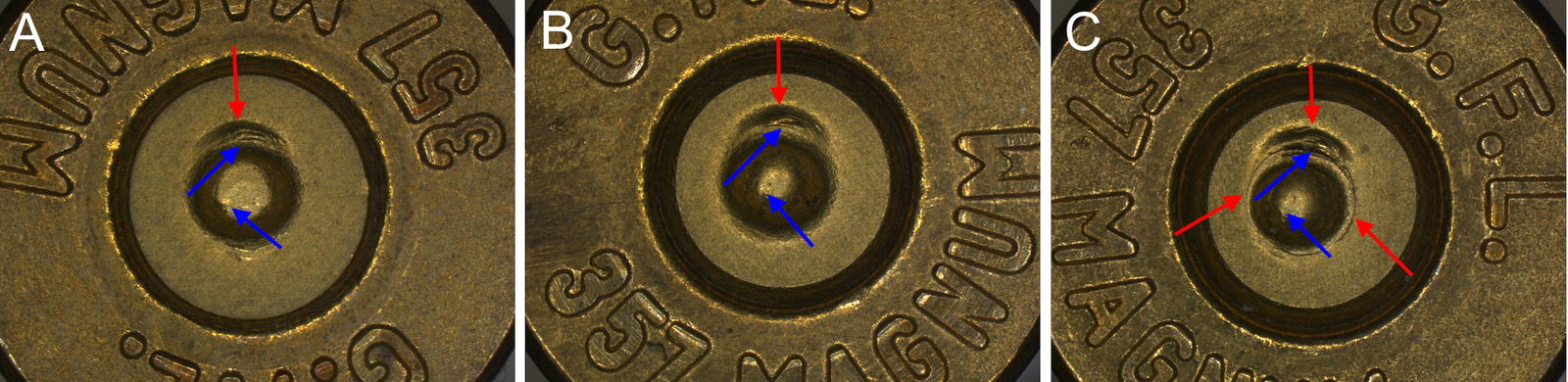 彈殼上的撞針印痕的地形分析司法鑒定的定量客觀數(shù)據(jù) 彈殼上的撞針印痕的地形分析司法鑒定的定量客觀數(shù)據(jù)